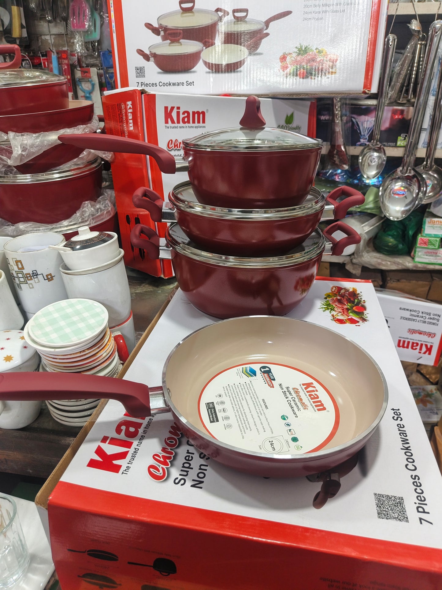 Kiam 7p RED super ceramic