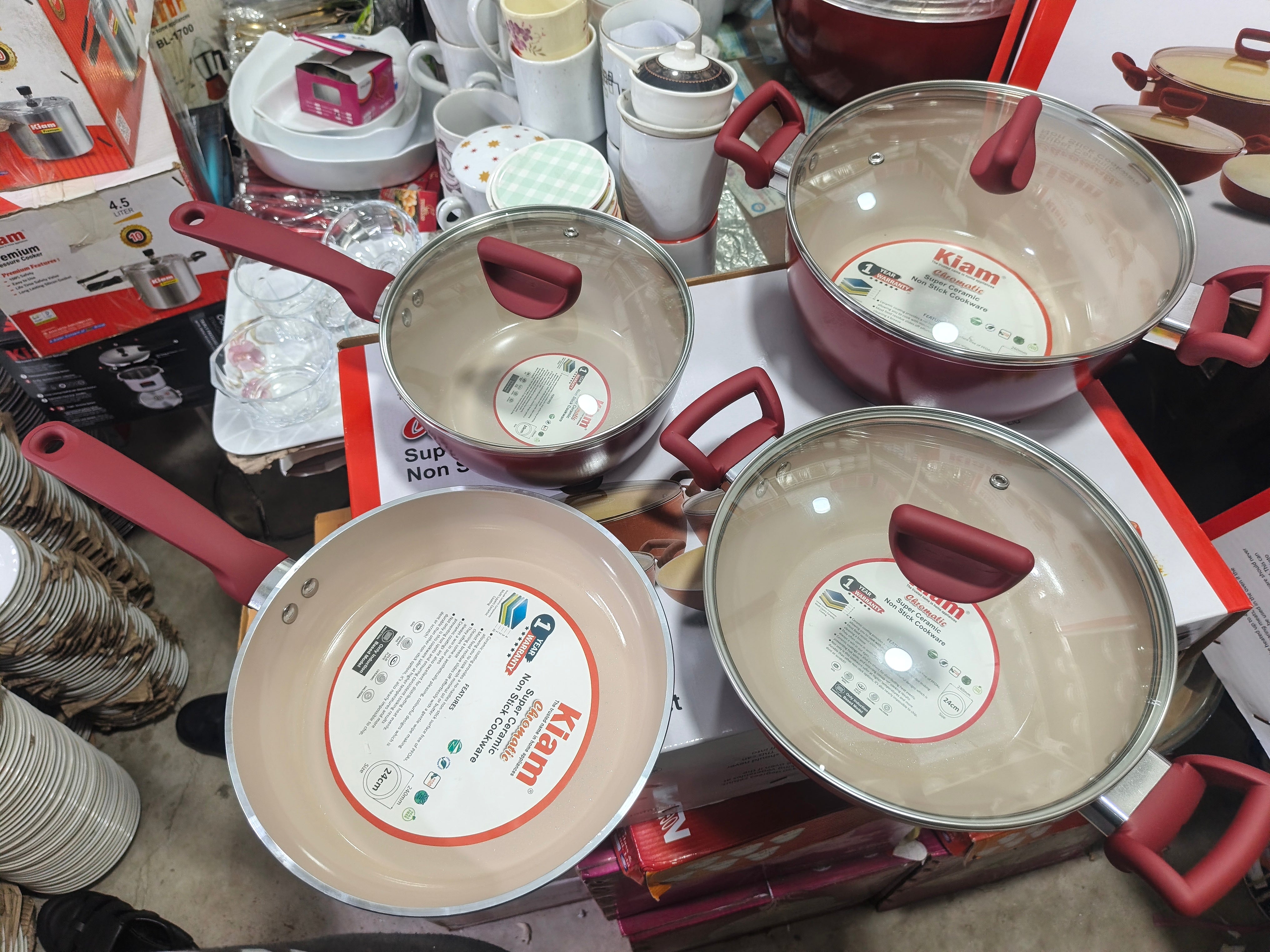 Kiam 7p RED super ceramic