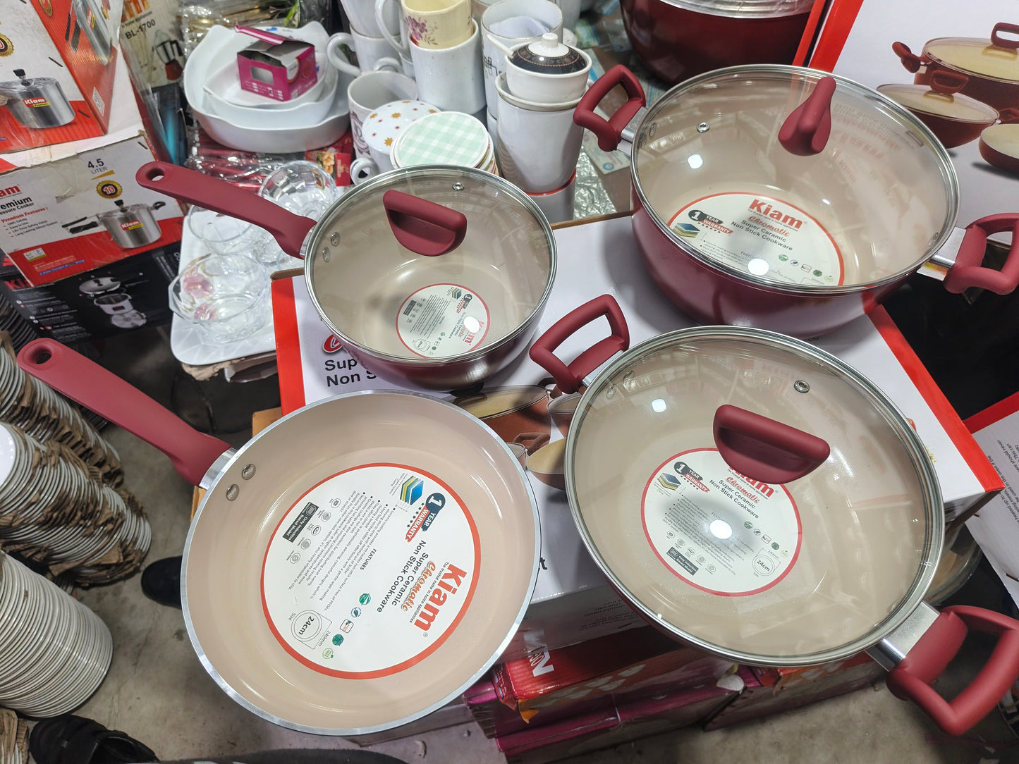 Kiam 7p RED super ceramic