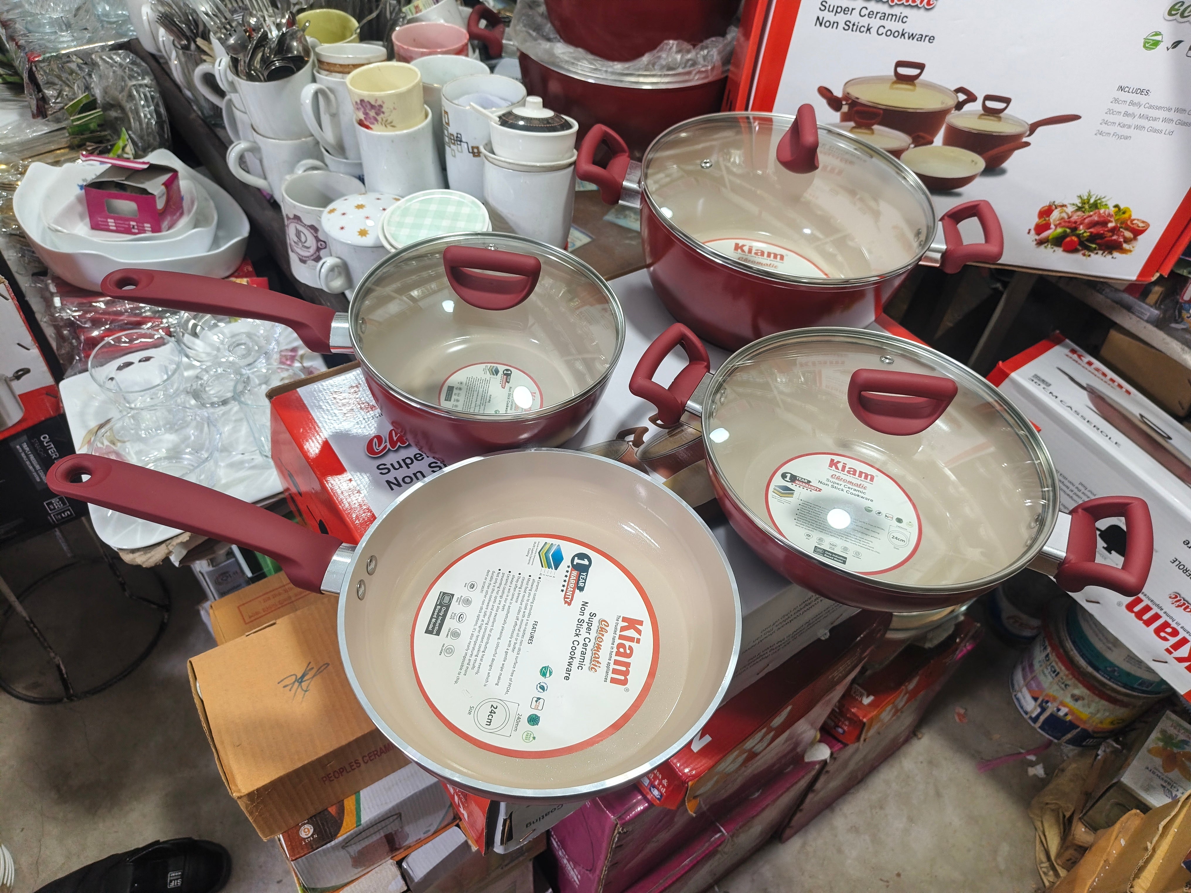 Kiam 7p RED super ceramic